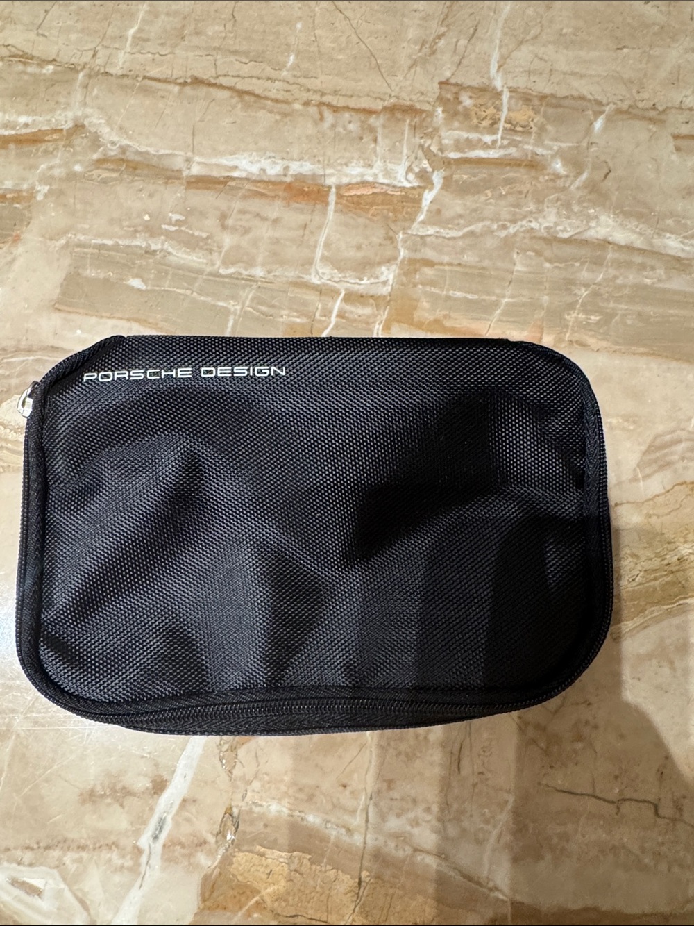 Porsche Design Black Travel Toiletry Organizer Pouch